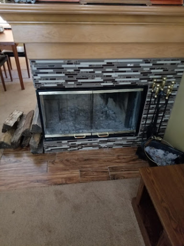 Fireplace and Flooring